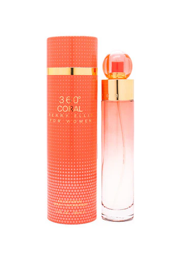 360 Coral by Perry Ellis 3.4 oz EDP for Women
