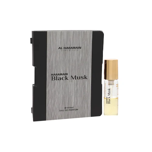 Black Musk by Al Haramain 0.02 oz EDP Vial On Card for Men