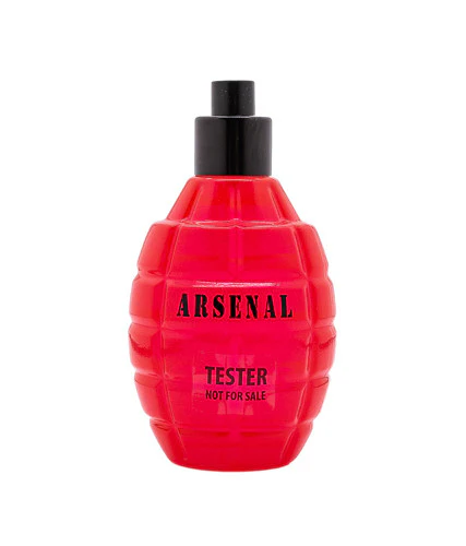 Arsenal Red New by Gilles Cantuel 3.4 oz EDP for Men Tester