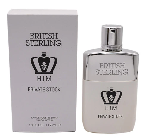 British Sterling H.I.M. Private Stock by Dana 3.8 oz EDT for Men
