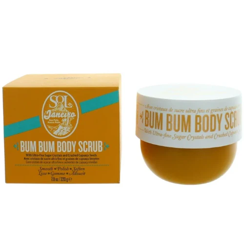 Bum Bum Body Scrub by Sol de Janeiro 7.8 oz Exfoliating for Unisex