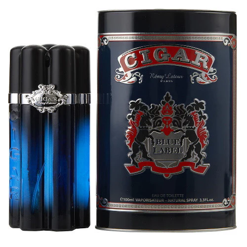 Cigar Blue Label by Remy Latour 3.3 oz EDT for Men