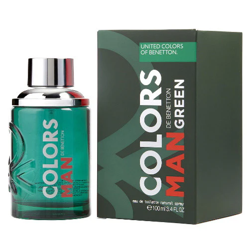 Colors De Benetton Green by United Colors of Benetton EDT 3.4 oz for men
