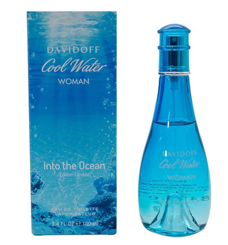 Cool Water Into the Ocean by Davidoff EDT 3.4 oz for women