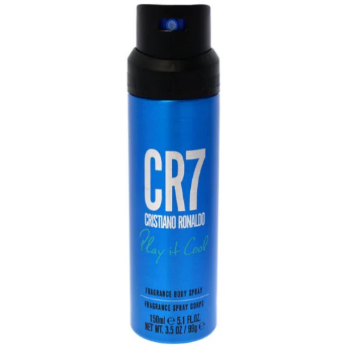 Cr7 Play It Cool by Cristiano Ronaldo 5.1 oz Body Spray for Men