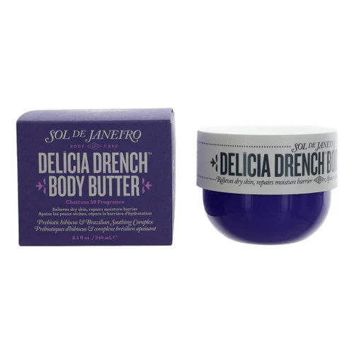 Delicia Drench Body Butter by Sol De Janeiro 8.1 oz Body And Care Lotion Unisex