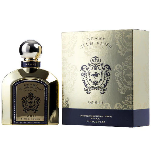 Derby Club House Gold by Armaf 3.4 oz EDT for Men