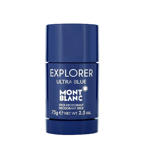 Explorer Ultra Blue by Mont Blanc 2.5 oz Deodorant Stick for Men
