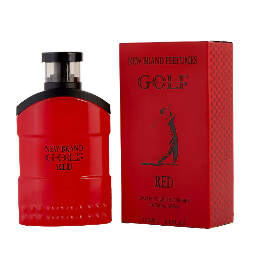 Golf Red by New Brand 3.3 oz EDT for men