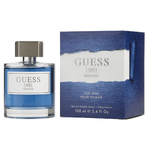 Guess 1981 Indigo by Guess 3.4 oz EDT For Men