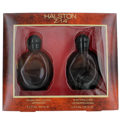 Halston Z-14 by Halston 2pc Gift Set Cologne 4.2 oz + After Shave Lotion for Men