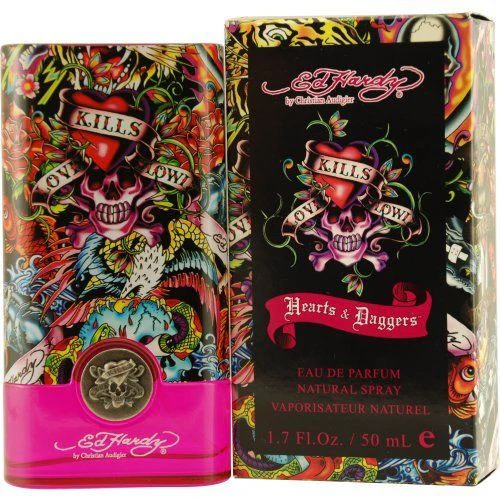 Ed Hardy Hearts & Daggers by Christian Audigier 1.7 oz EDP for Women