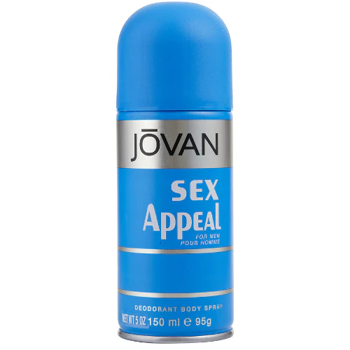 Jovan Sex Appeal by Jovan 5.0 oz Deodorant Spray for men