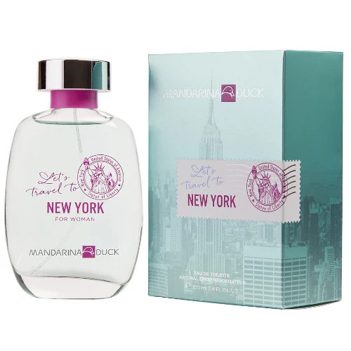 Let's Travel To New York by Mandarina Duck 3.4 oz EDT for Women