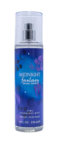 Midnight Fantasy By Britney Spears 8 oz Body Mist