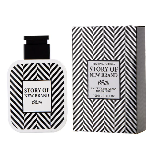 Story Of New Brand White by New Brand 3.3 oz EDT for men