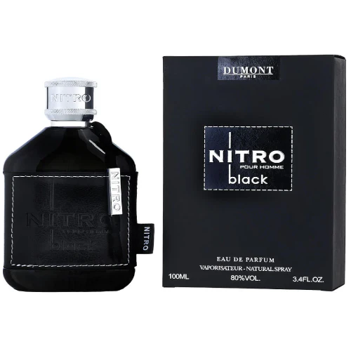 Nitro Black Pour Homme by Dumont 3.4 oz EDP for Men