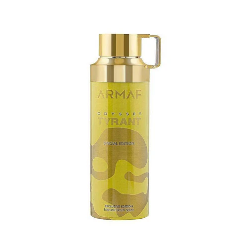 Odyssey Tyrant Special Edition by Armaf 6.8 oz Perfume Body Spray for Men