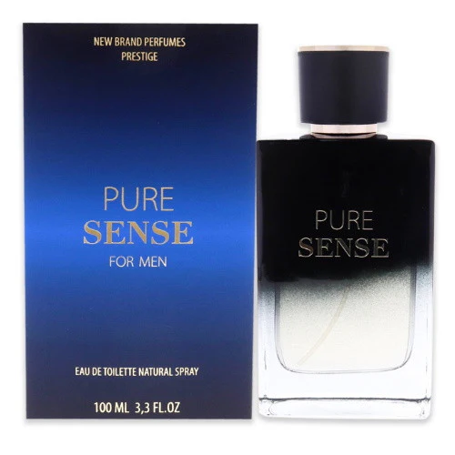 Pure Sense by New Brand Perfumes 3.3 oz EDT for Men