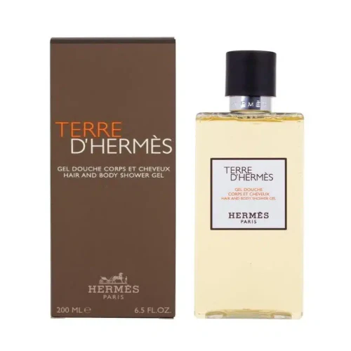 Terre D'Hermes by Hermes 6.5 oz Hair and Body Shower Gel for Men