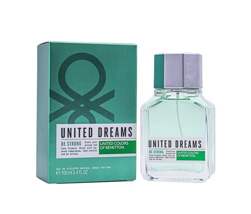 United Dreams Be Strong by Benetton 3.4 oz EDT for Men