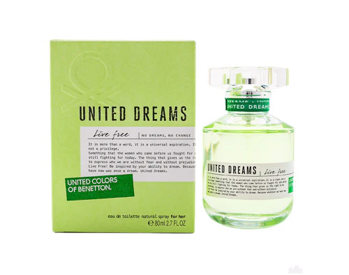 United Dreams Live Free by Benetton 2.7 oz EDT for women