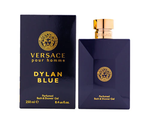 Versace Pour Homme Dylan Blue by Versace 8.4 oz Bath and Shower Gel for Men