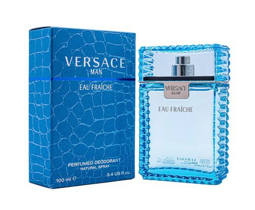 Versace Man EAU Fraiche by Versace 3.4 oz Perfumed Deodorant Spray