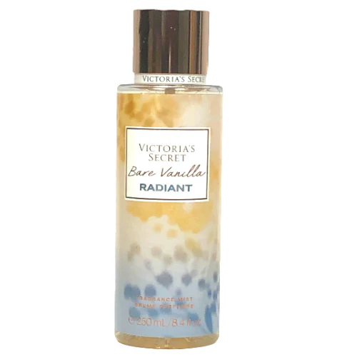 Bare Vanilla Radiant by Victoria's Secret 8.4 oz Fragrance Body Mist for Women